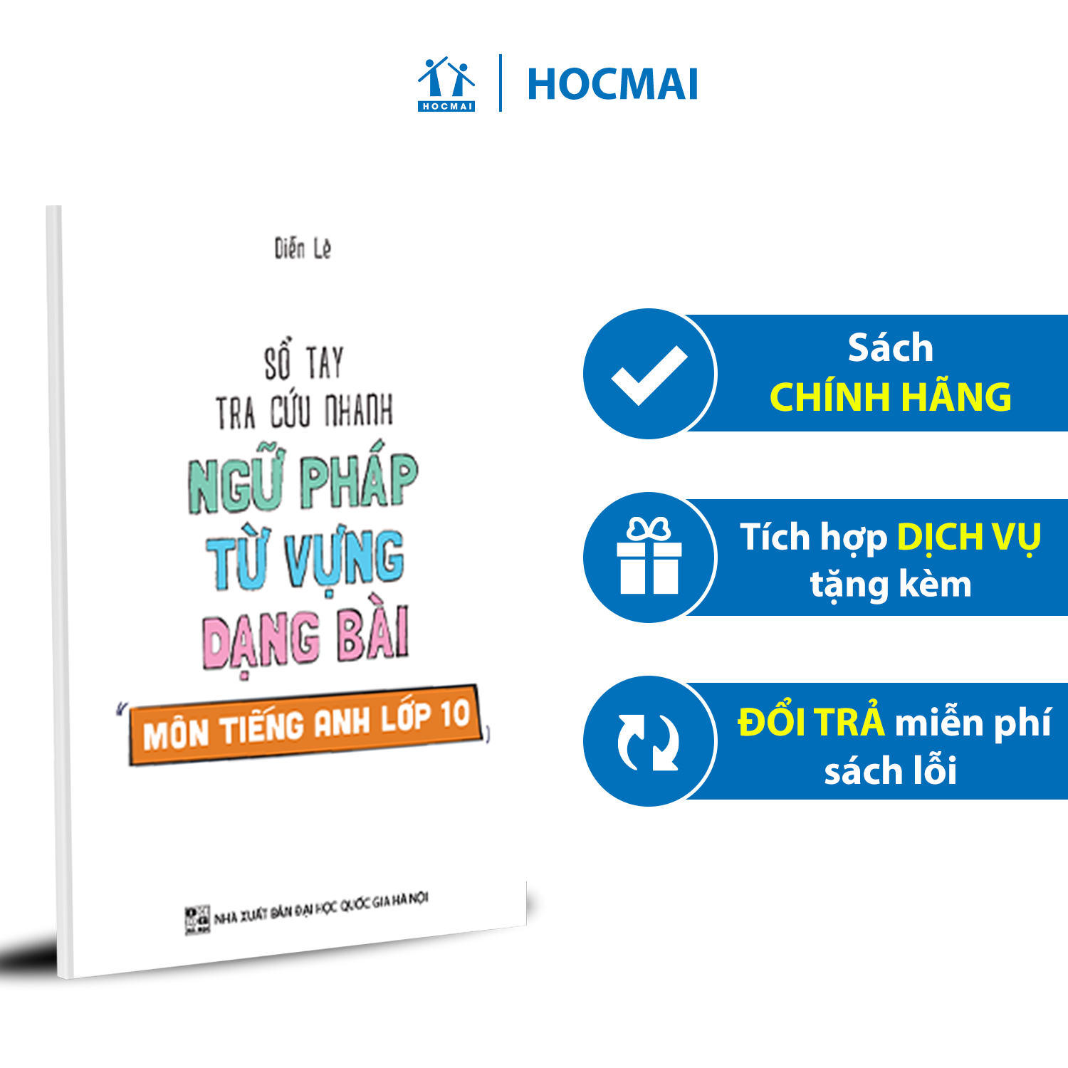 Sổ tay tra cứu nhanh môn Tiếng Anh lớp 10