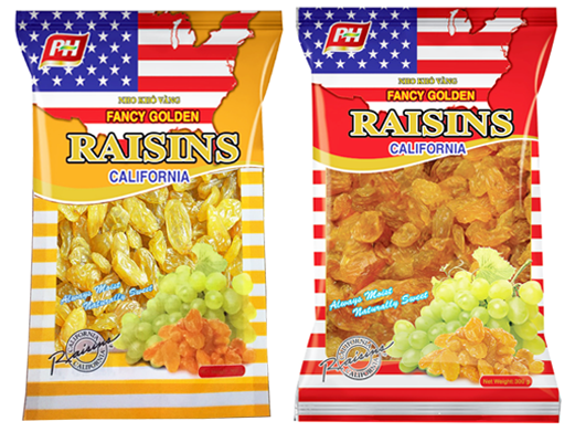 Nho khô vàng rainsins 300g