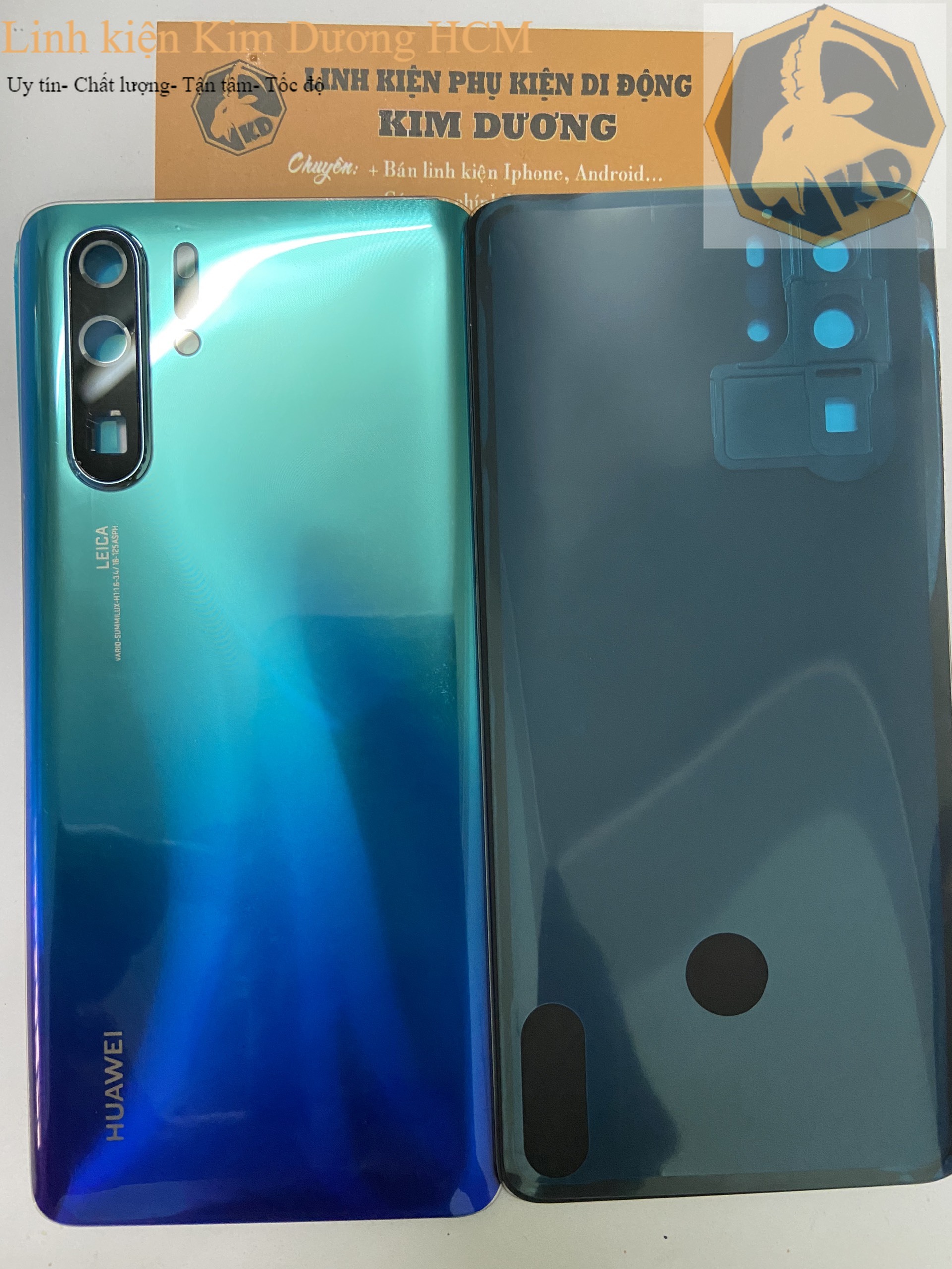 [HCM] Nắp lưng kính Huawei P30 2019/ Huawei P30 Pro 2019 (VOG-L29) có kính bảo vệ camera.