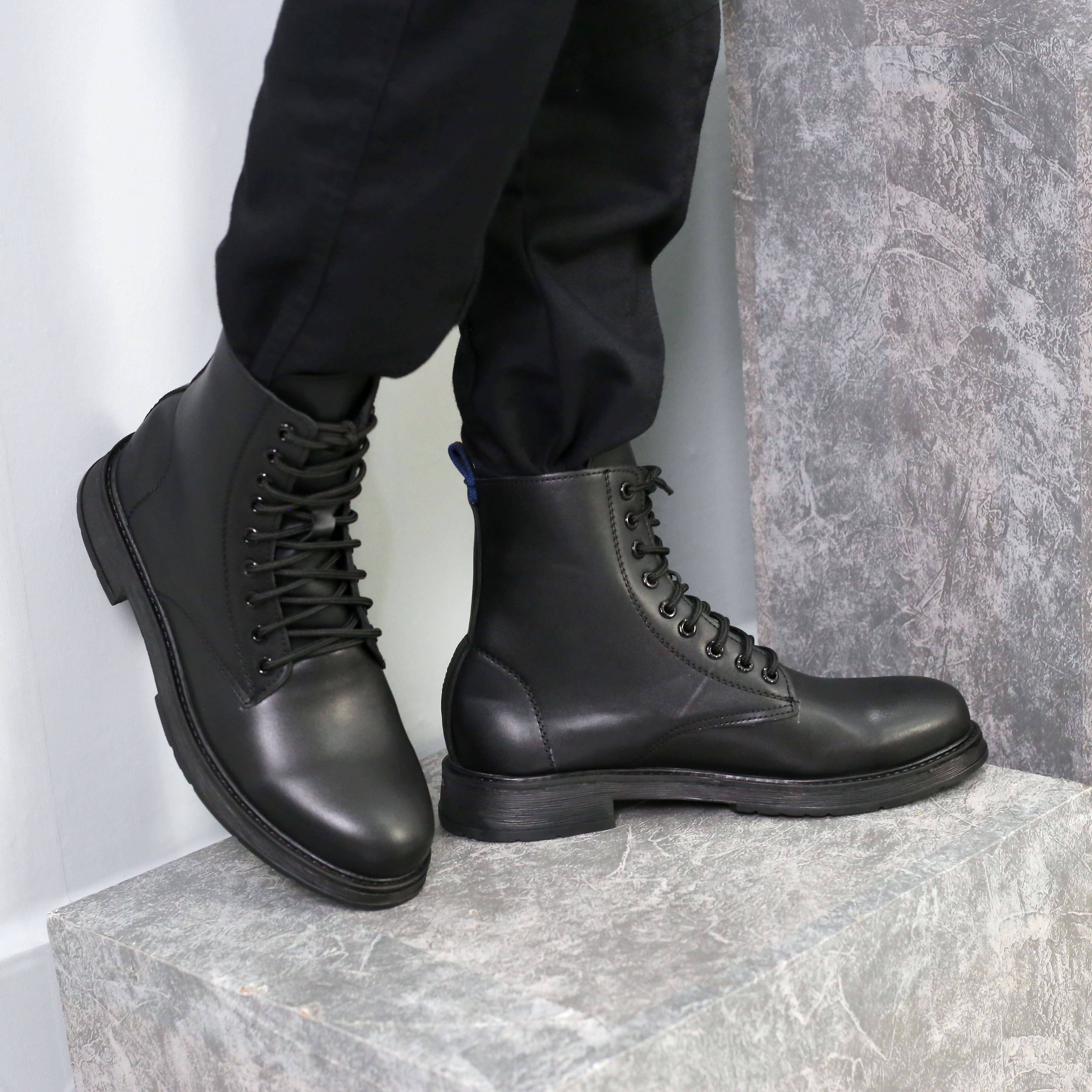 Giày boots da nam MĐ G1087 thiết kế thời trang