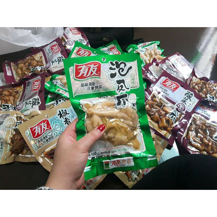 Chân gà yuyu 100g 28k/ gói