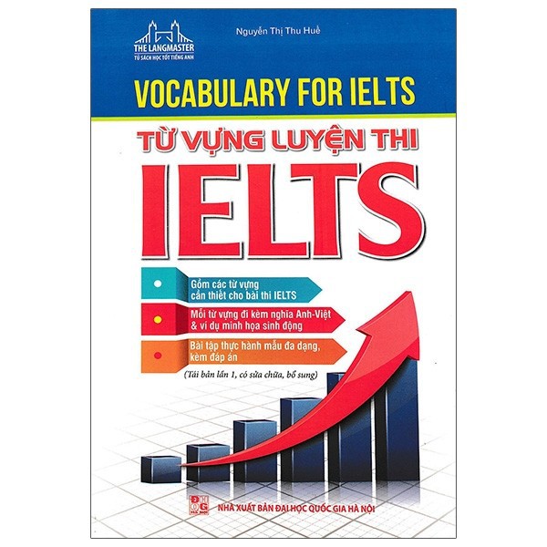 Sách - từ vựng luyện thi ielts - mhbooks tặng bookmark