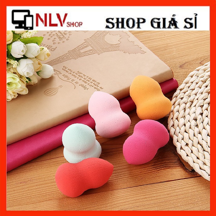 [HCM]NLVSHOP - ?? Bông mút tán kem nền hình hồ lô nhỏ xinh ??