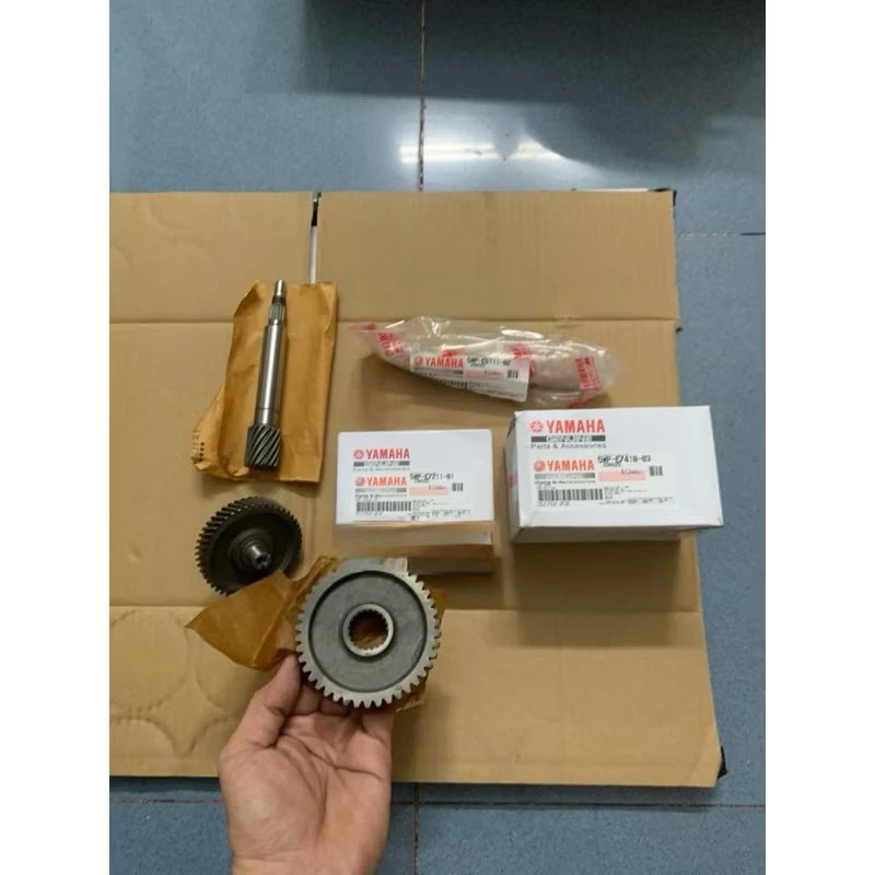 Nouvo 1,2,3 Sprocket Set - Genuine Yamaha Mio