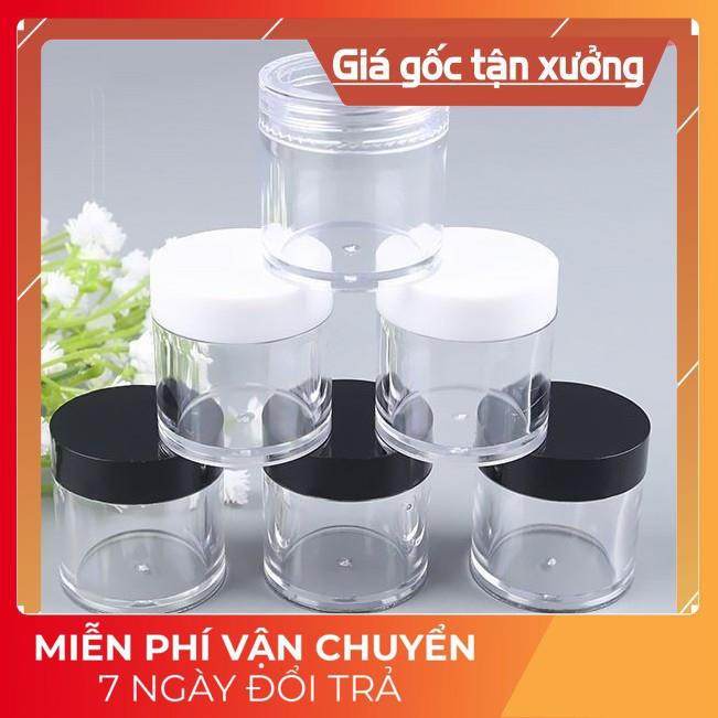 Hủ nhựa 10g thân cao chiết mỹ phẩm / hủ chiết kem / chai lọ chiết mỹ phẩm