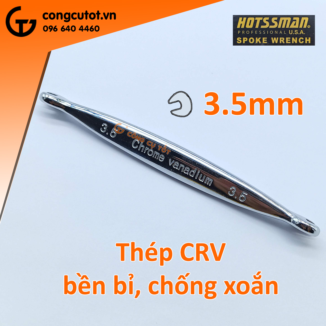 Cờ lê vặn nan hoa- cờ lê xiết căm xe hotssman