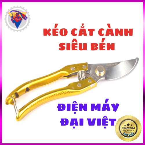 Kéo cắt cành cây TOP, kéo cắt cành cán vảy cá, kéo cắt cành siêu bén