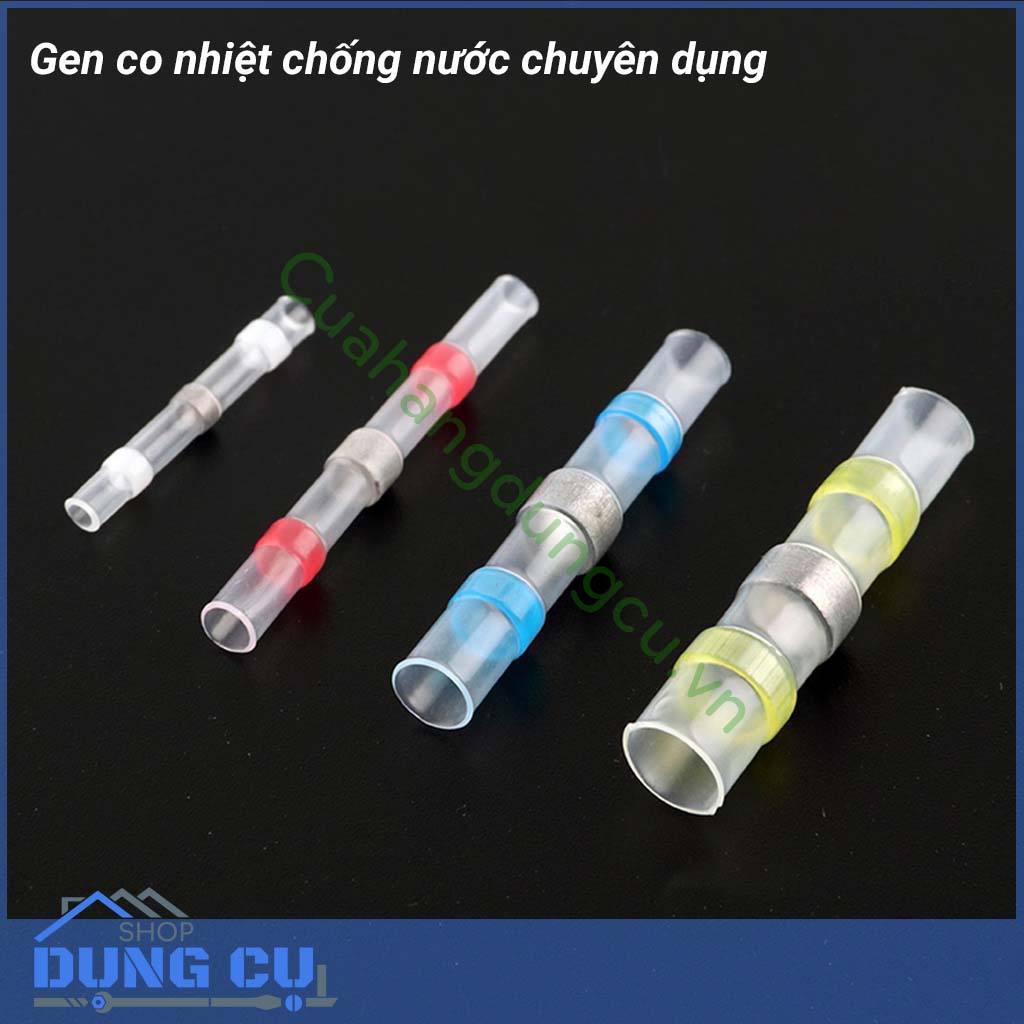 Set 50 ống gen co nhiệt tự hàn chống nước