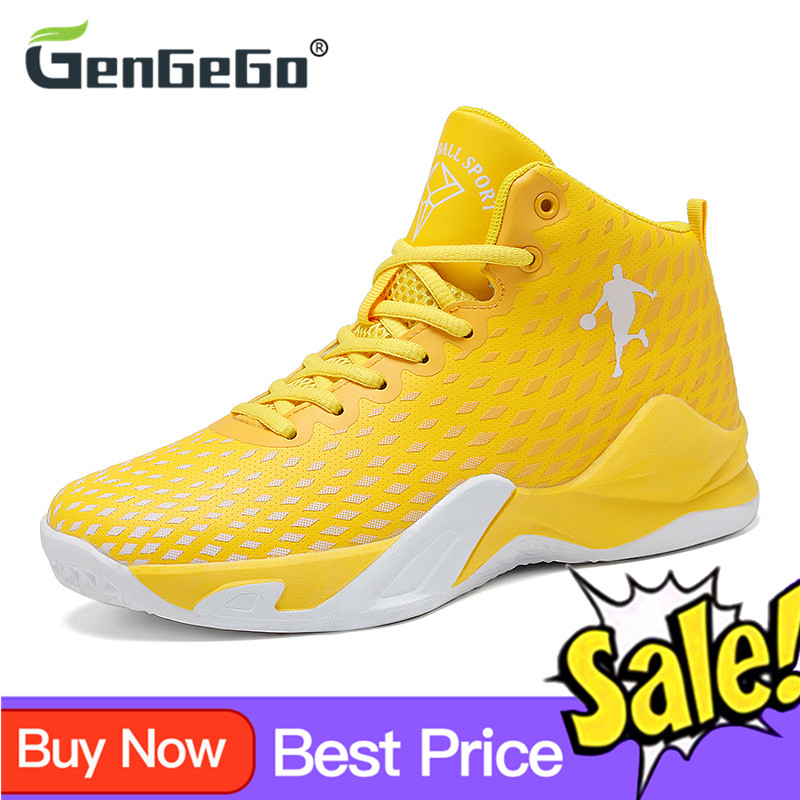 GenGeGo Giày Bóng Rổ Nam Giày Thể Thao Văn Hóa Bóng Rổ Đường Phố Unisex Giày Thể Thao Cổ Cao Giày Nữ Người Yêu