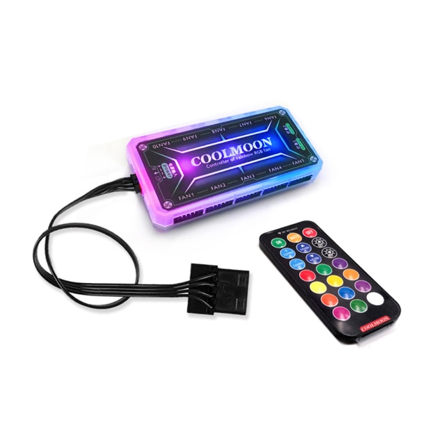 Freezemod Dải LED RGB Argon Tủ mềm đèn nháy dây 5v 3pin 12v4pin Aura Gamer