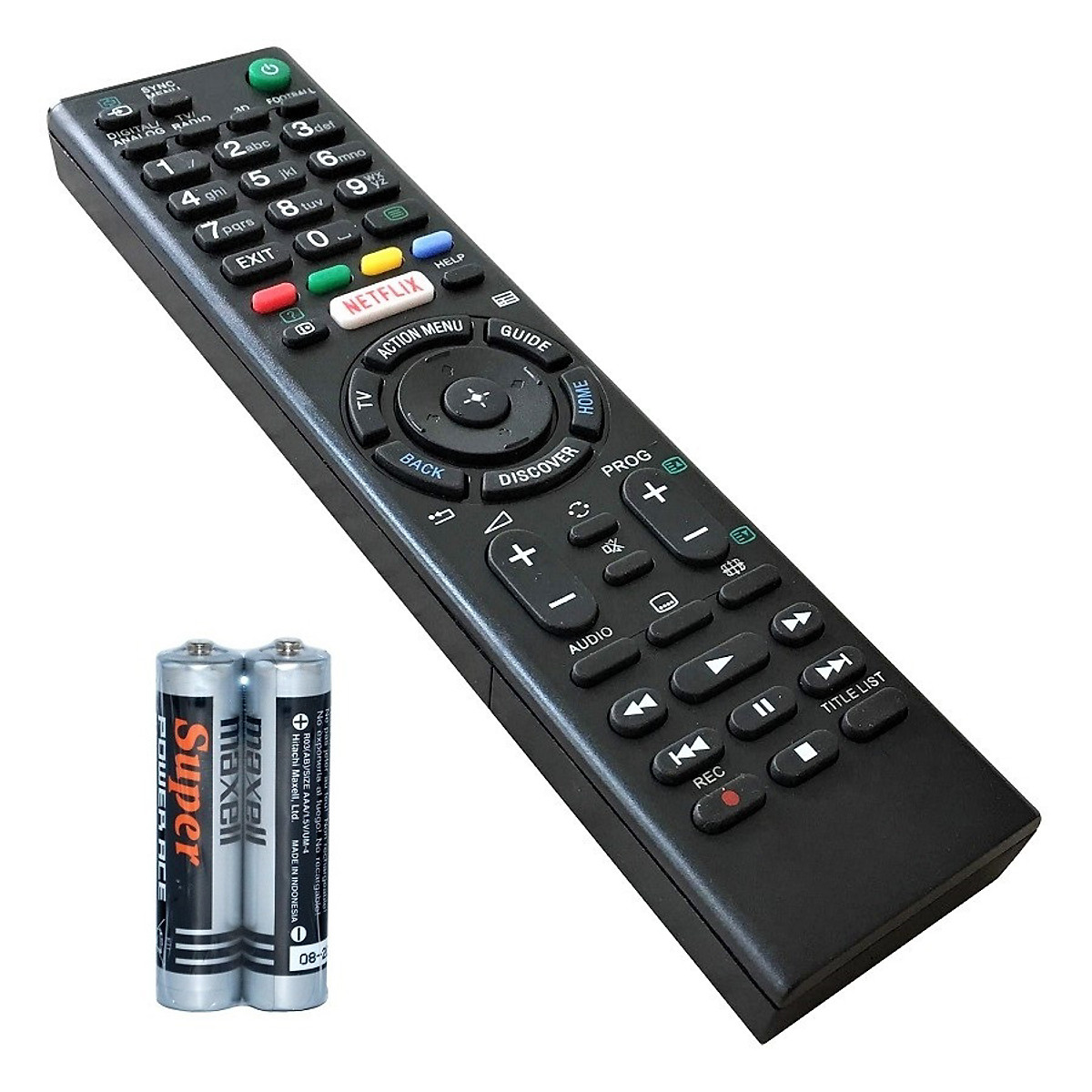 Remote điều khiển dành cho tv led, internet tv, smart tv sony rm-l1275 - hàng nhập khẩu