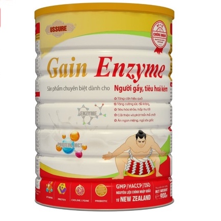 Sữa ussure gain enzyme- sản phẩm chuyên biệt dành cho người gầy, tiêu hóa kém thơm ngon