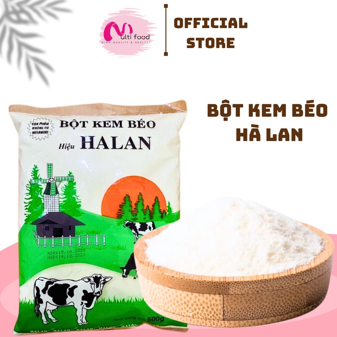 Bột Kem Béo Hà Lan Thơm Béo 500g