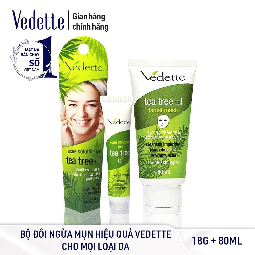 Bộ Đôi Kháng Khuẩn Hiệu Quả Vedette Cho Mọi Loại Da Vedette