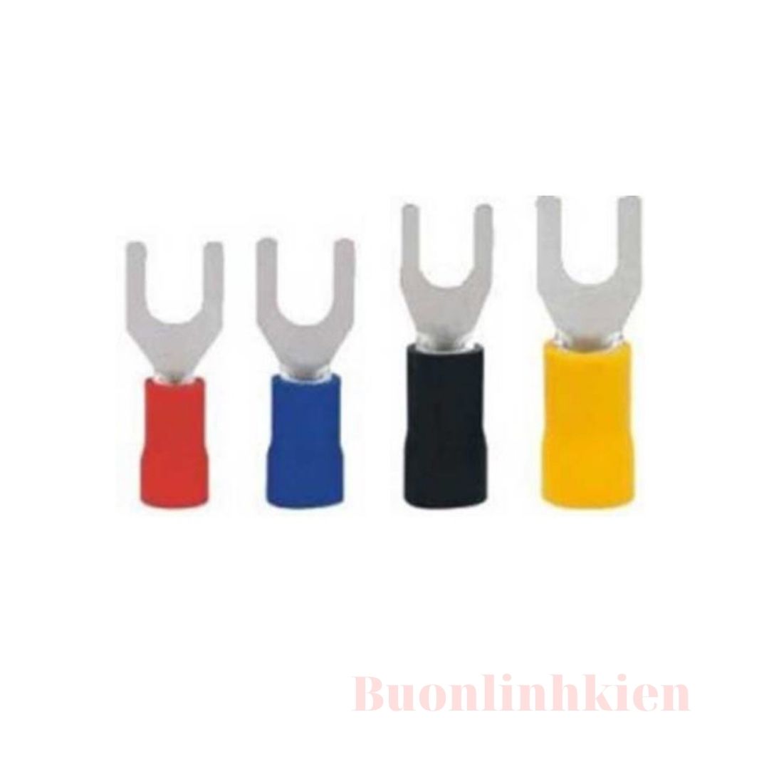 100 Đầu cos y, đầu cos dây điện, đầu cos chỉa các loại