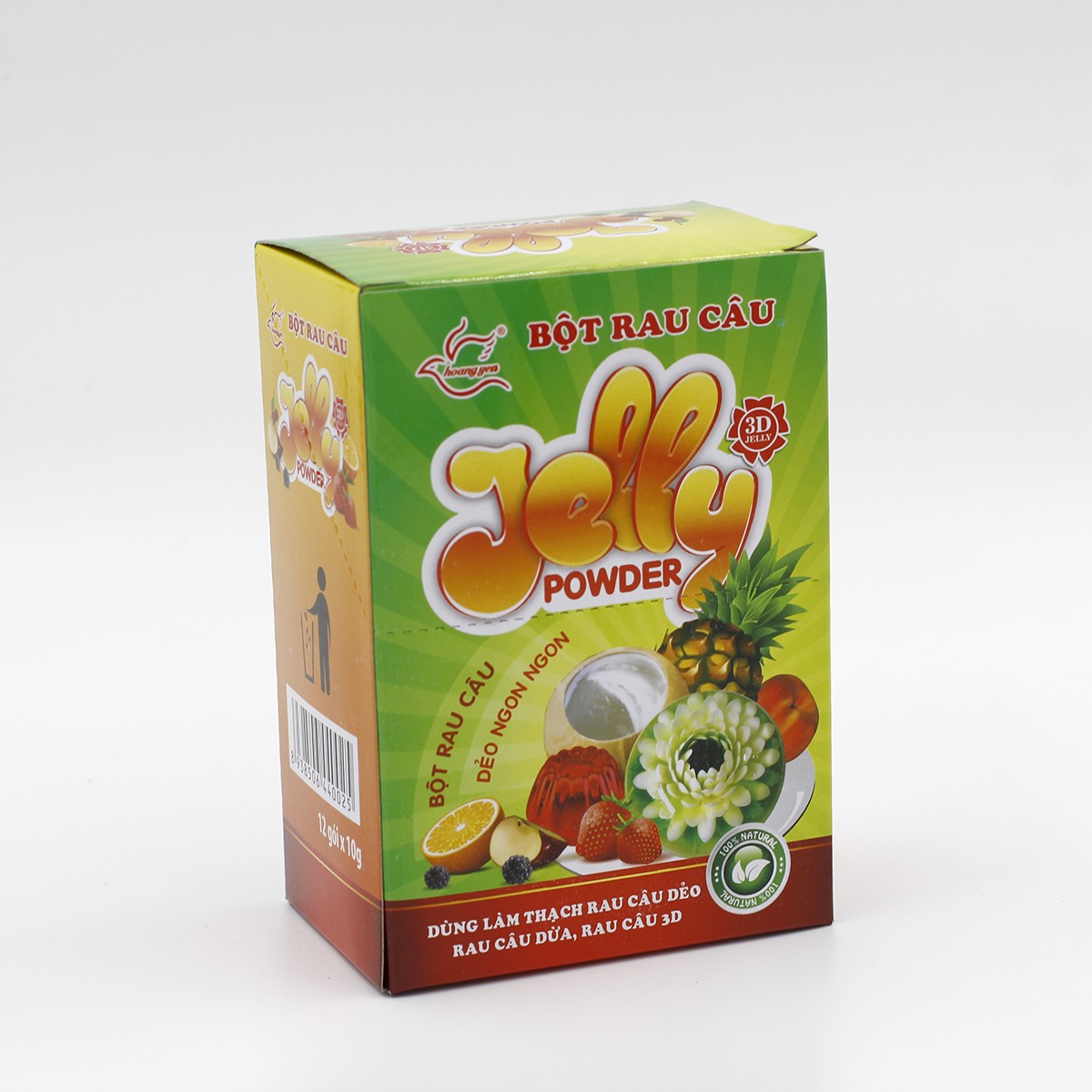Bột rau câu dẻo jelly hoàng yến 1 gói 10gr