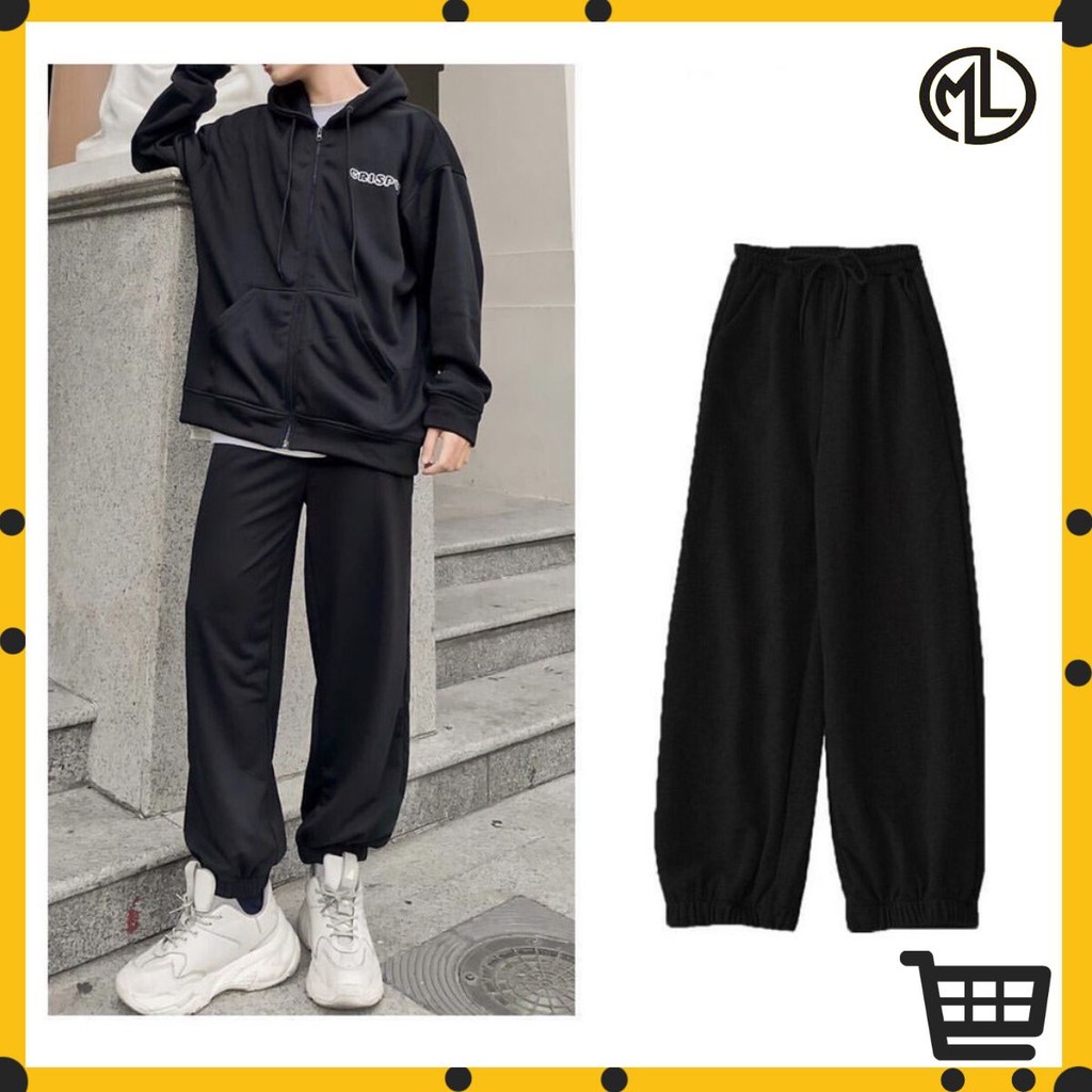 Quần thun jogger nam kiểu dáng thể thao năng động trẻ trung - maylanstore