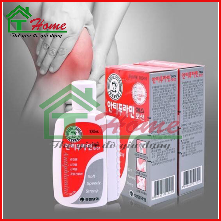 Combo 2 chai Dầu nóng xoa bóp Hàn Quốc