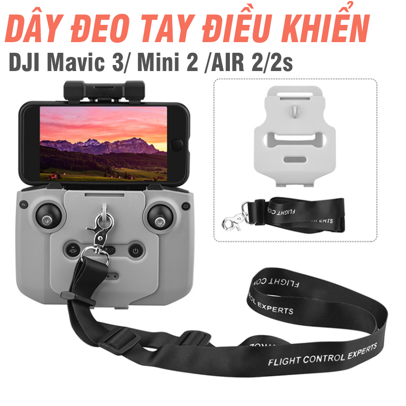  Dây đeo tay điều khiển RC-N1 N2 N3 cho flycam DJI  mini4 4pro  mini 4 pro  air3 mini2  2SE  mini3  3pro   MAVIC 3   MAVIC AIR 2  MAVIC AIR 2s - Phụ kiện flycam 