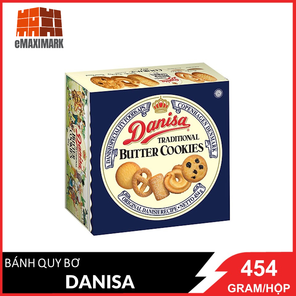 [HCM ship 2h] Bánh Quy Bơ Danisa Size Trung Hộp 454G