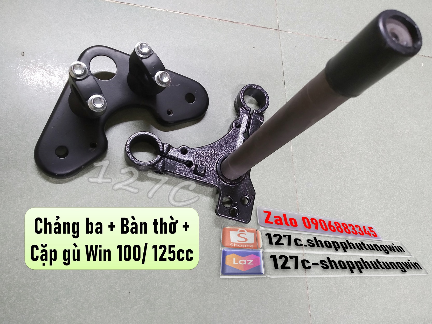 Chảng ba / bàn thờ / sừng trâu win 100 win 125