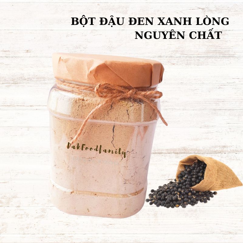 Bột đậu đen xanh lòng nguyên chất Dakfoodfamily