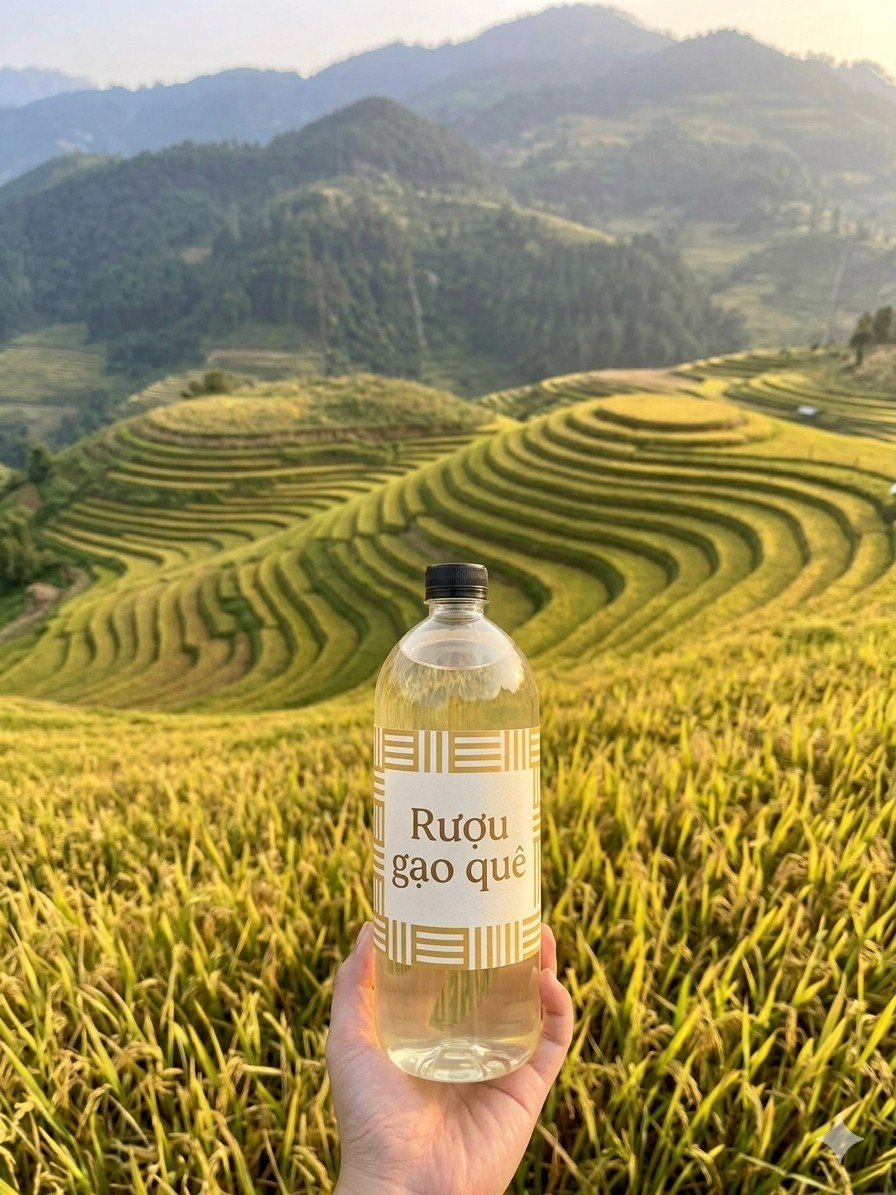 1L RƯỢU QUÊ ÊM KHÔNG ĐÂU ĐẦU