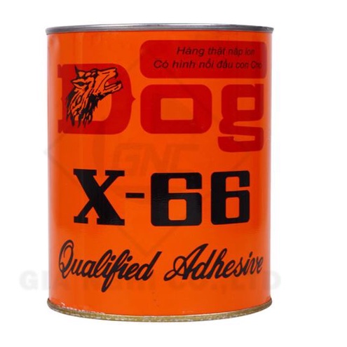 Keo con chó x66, keo dán dog hũ 600g chính hãng, siêu dính, keo dán giày -freeship