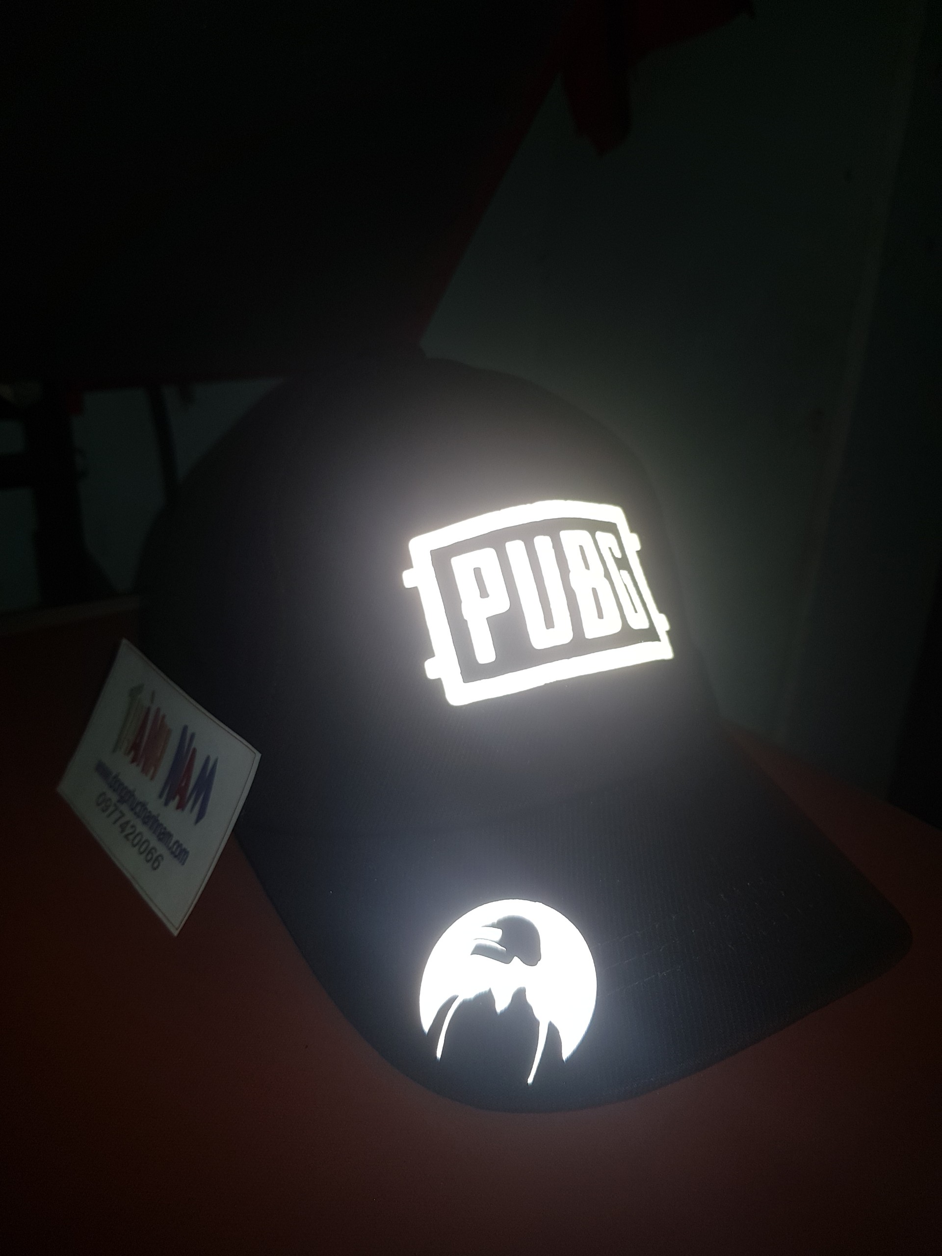 nón PUBG phản quang, mũ PUBG , nón kết PUBG , mũ lưỡi trai PUBG  phản quang