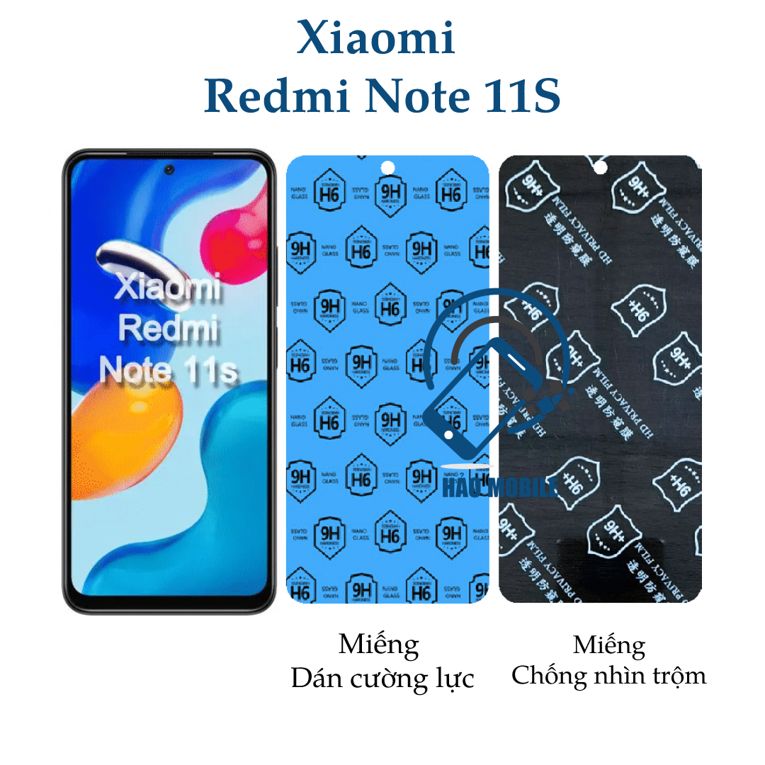 Dán cường lực dẻo nano Xiaomi Redmi Note 11S