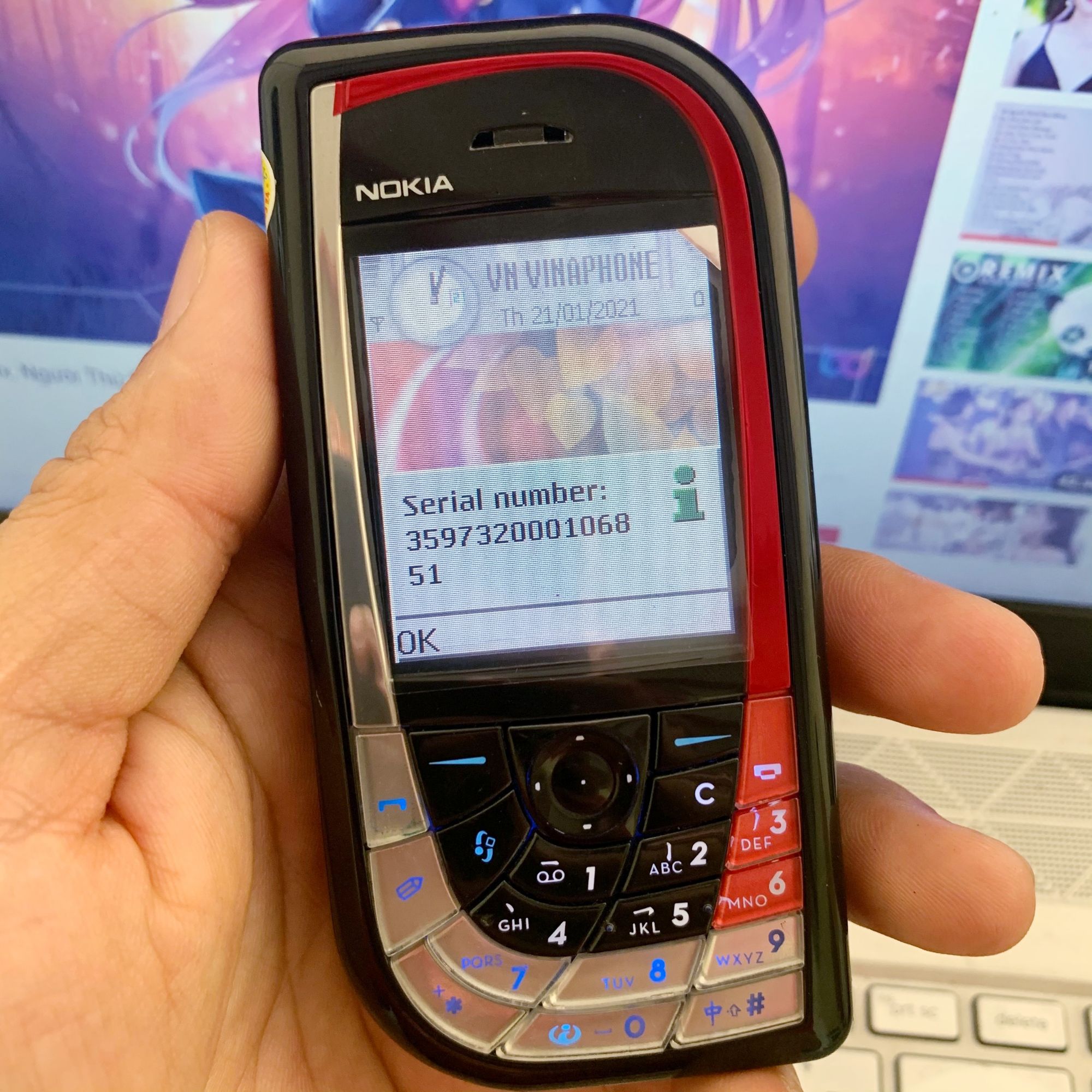 Điện thoại cổ nghe gọi giá rẻ Nokia 7610 huyền thoại