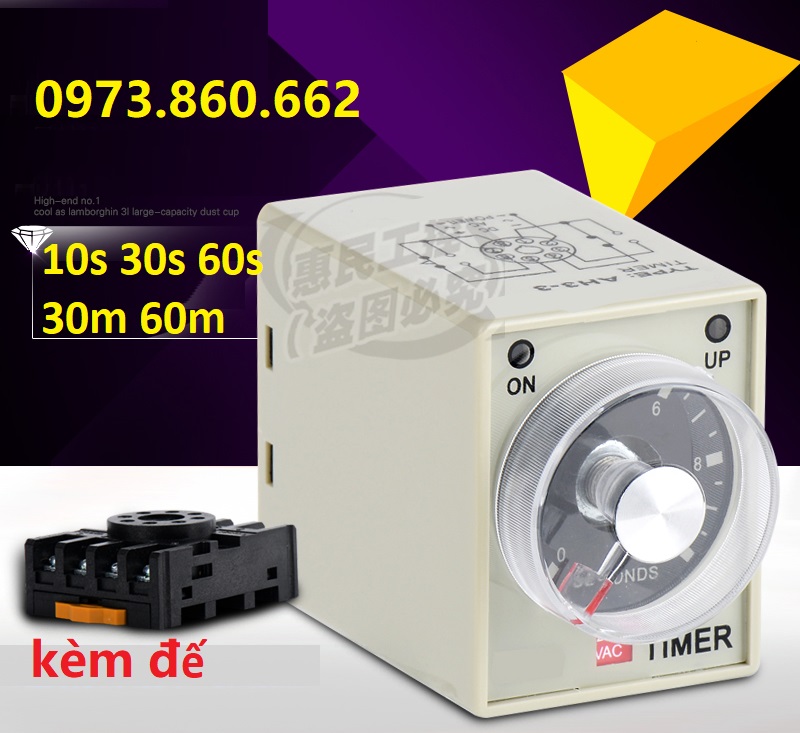 Role thời gian 10s, 30s, 60s, 30M, 60M