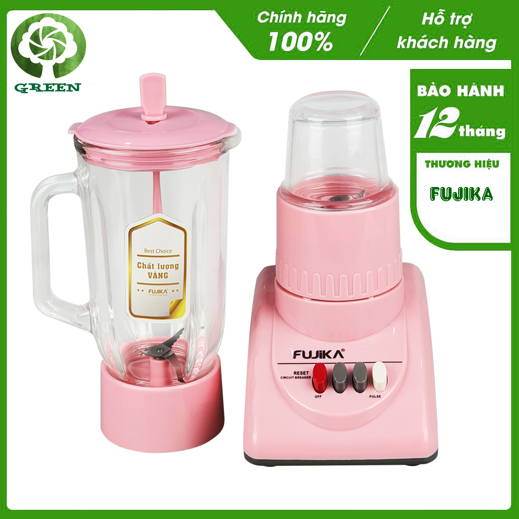 Máy xay sinh tố fujika fj-9, công suất 350w, dung tích 1,25l, bảo hành 12 tháng