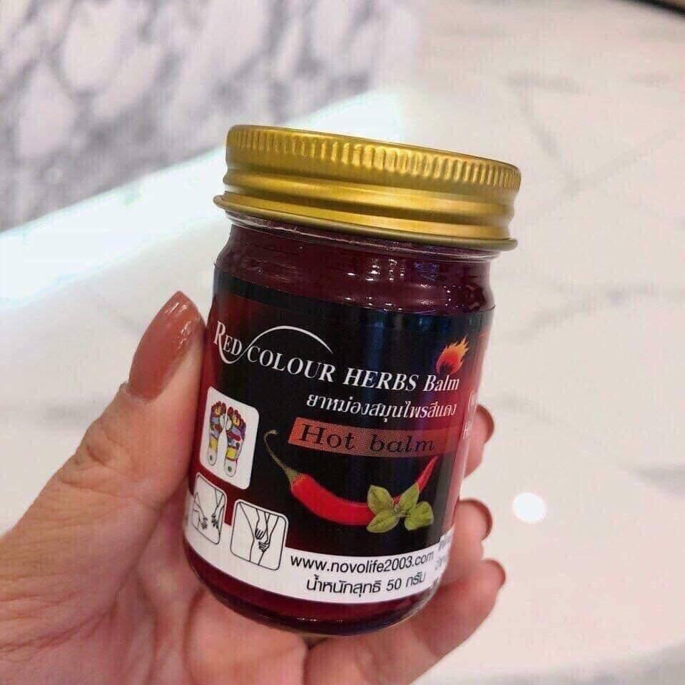 Dầu cù là đỏ ớt thái lan 50gr