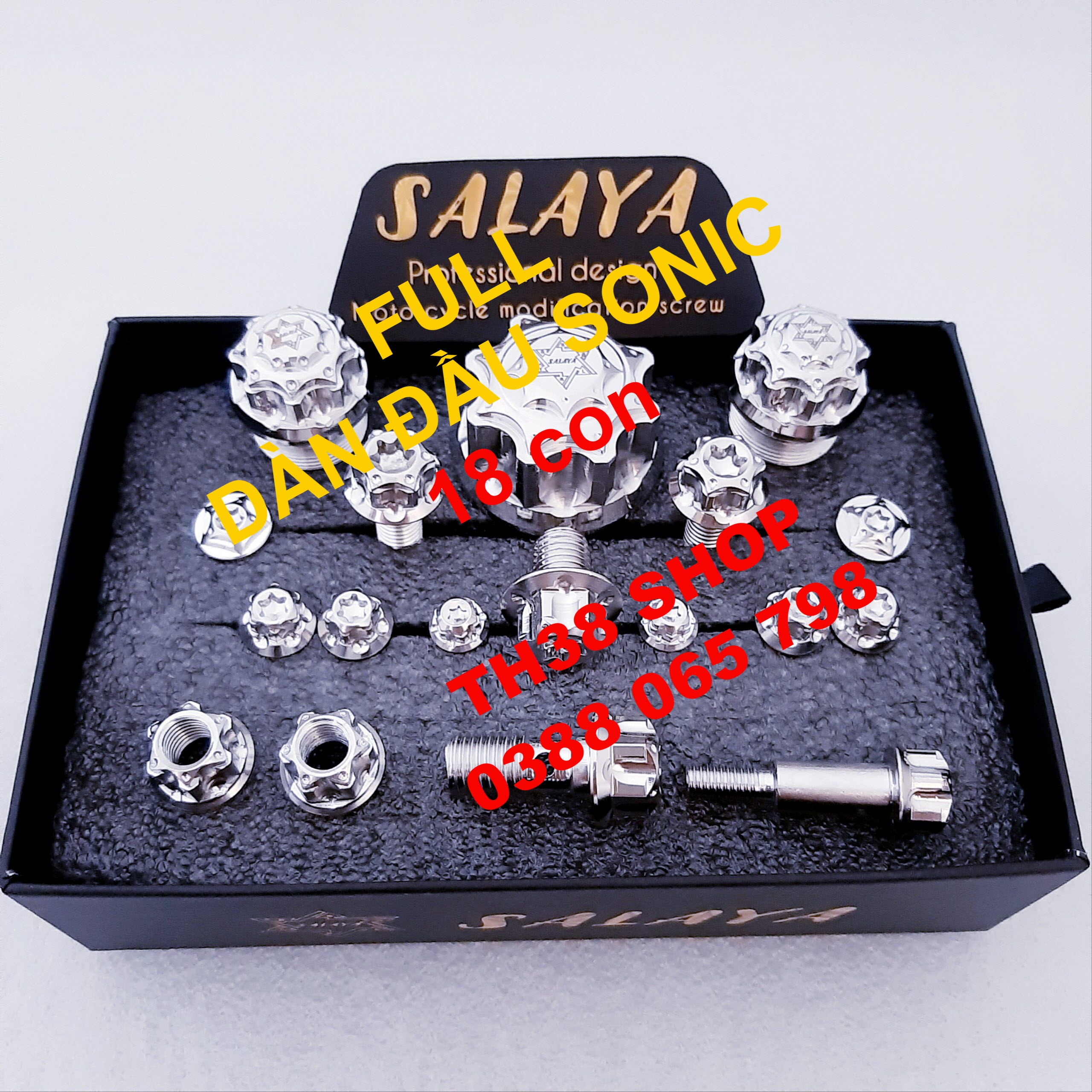 full ốc dàn đầu sonic salaya 18 con