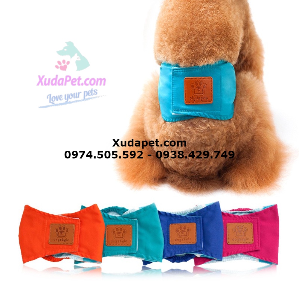 Tả vải sinh lý cho chó đực hình dấu chân dogstyle - sp005384