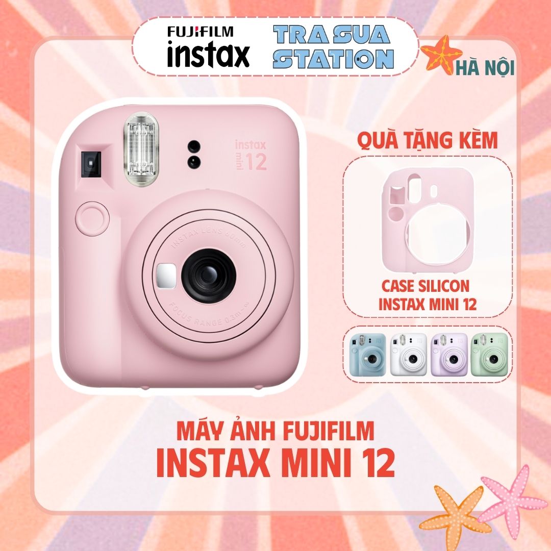 [HN] INSTAX MINI 12 - Máy ảnh lấy ngay Fujifilm - Chính hãng Bảo hành 1 năm