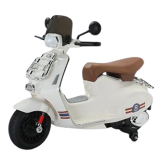 Xe máy điện trẻ em babysmile 9001, Xe vespa siêu to dành cho bé, Xe máy điện 12 Vol, 2 động cơ