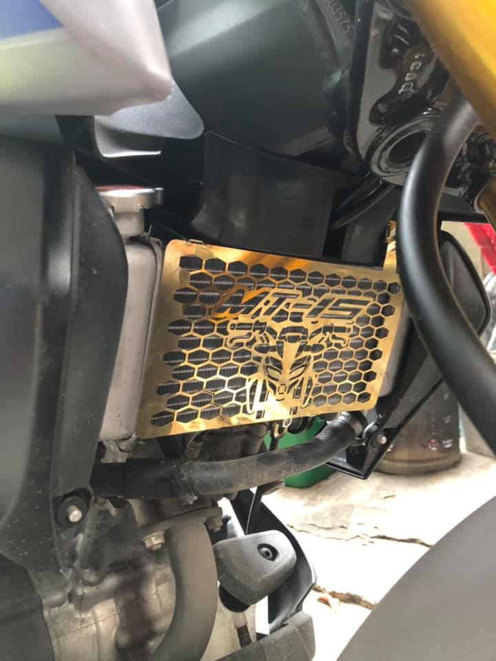 [HCM]Che két nước yamaha mt-15 mt15 ráp như zin inox siêu dày