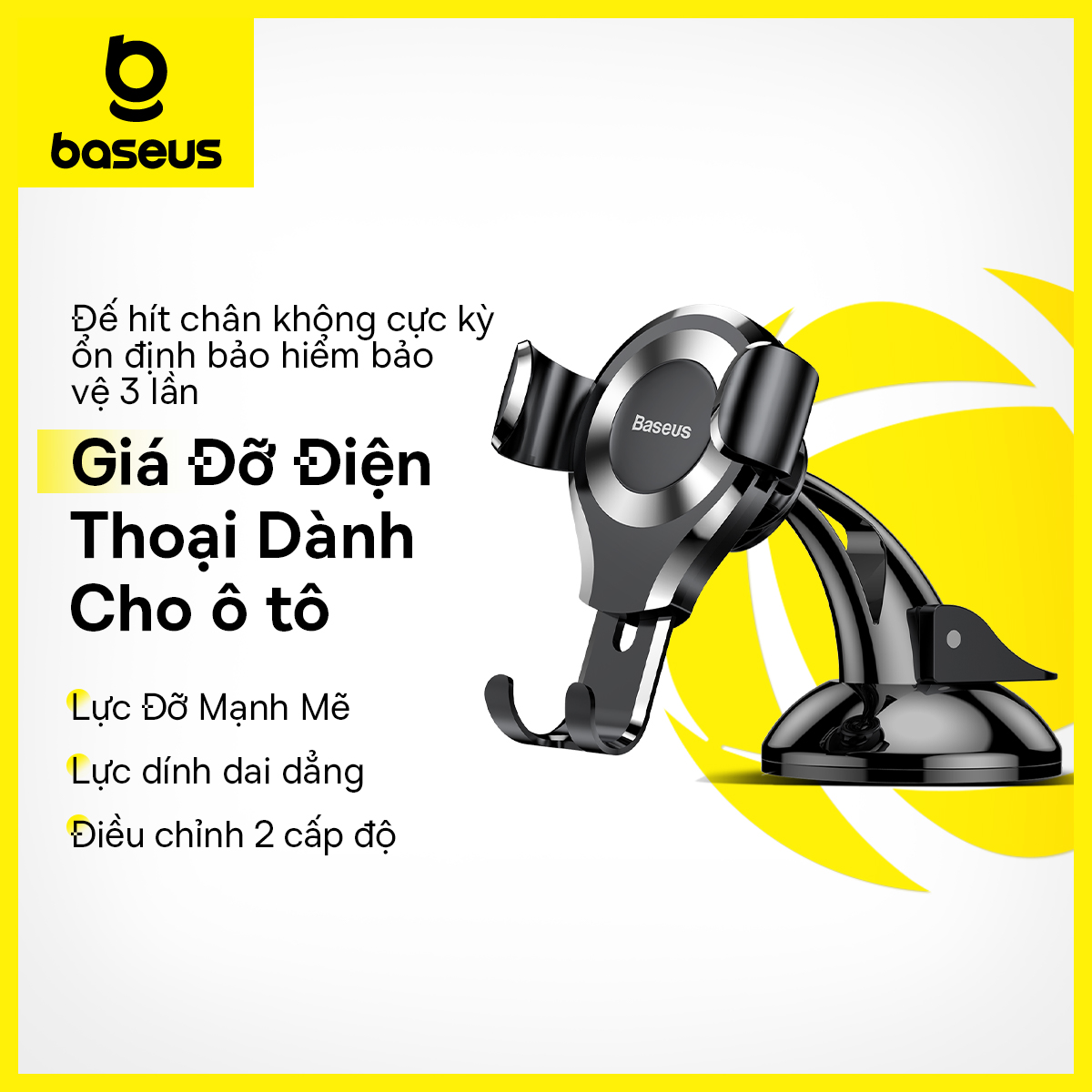 Đế Giữ Điện Thoại Trên Xe Hơi Baseus Gravity Hút Hút Phổ Thông Giá Đỡ Điện Thoại Có Giác Hút Bảng Điều Khiển iPhone 11 11 Pro X 8 Samsung Note 10 HuaWei XiaoMi Remi Cho Điện Thoại 4.0-6.5 Inch Trong Xe Hơi