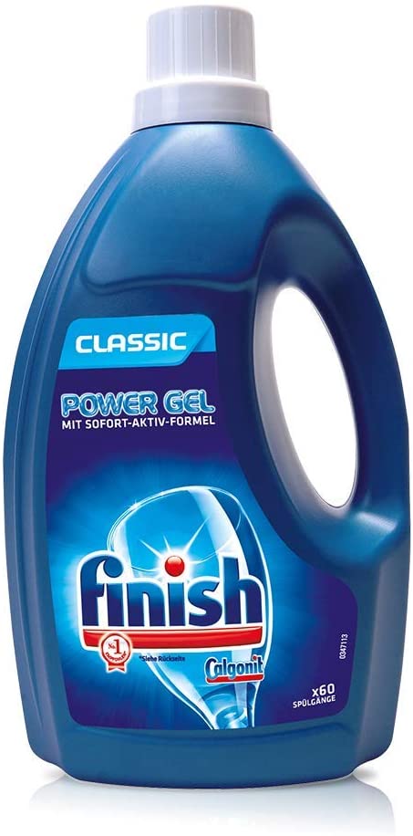 Gel rửa chén bát Finish 1500ml (1,5 lít) SX EU - Dành cho máy rửa chén 7-8-9-10-12-13-14-15 bộ