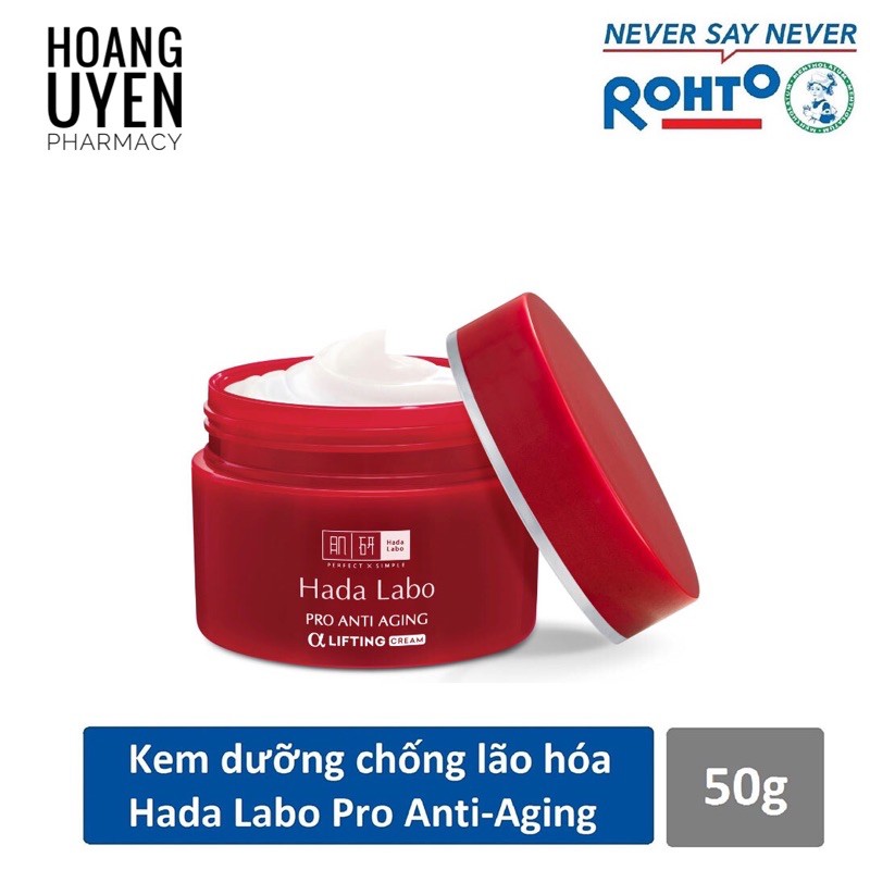 Kem dưỡng chống lão hoá Hada labo pro anti aging (Kem Hadalabo 50gr) - Cũ (collagen plus)