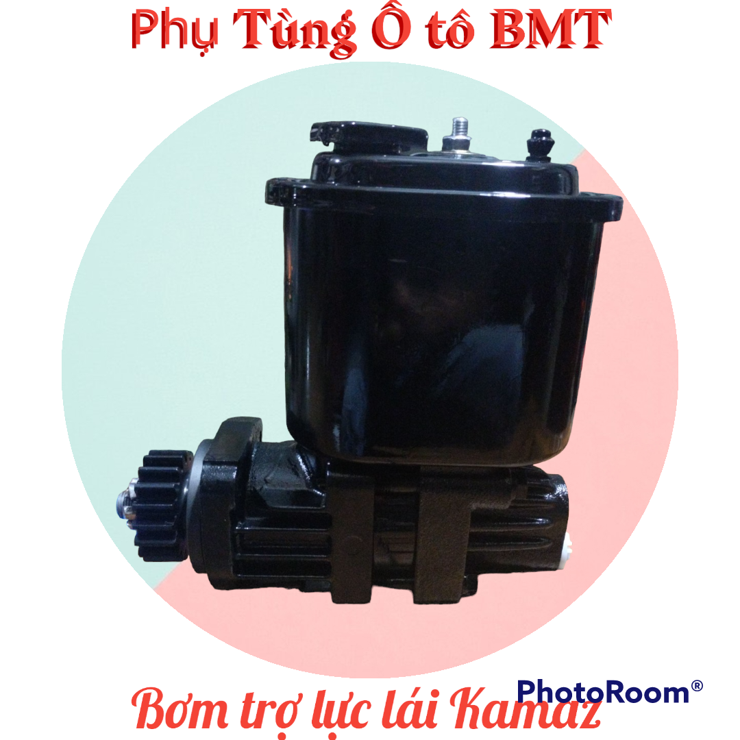 Bơm trợ lực tay lái Kamaz, 12 cánh chuyên dùng cho hệ thống lái xe độ chế