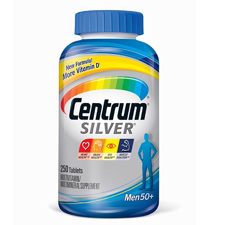 Vitamin tổng hợp cho nam centrum silver men 50+ 275 viên
