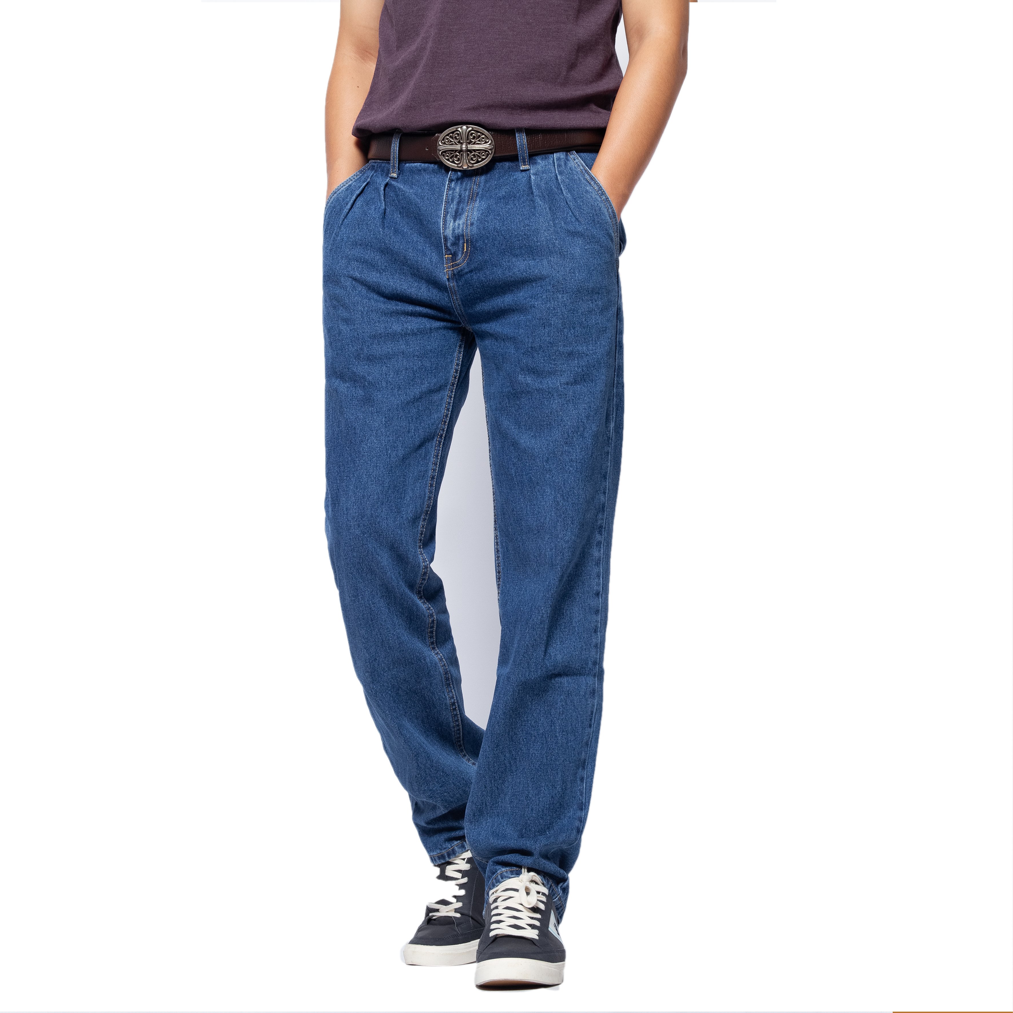 Quần Jean Nam Túi Chéo Cao Cấp Chất Mềm Co Gĩan