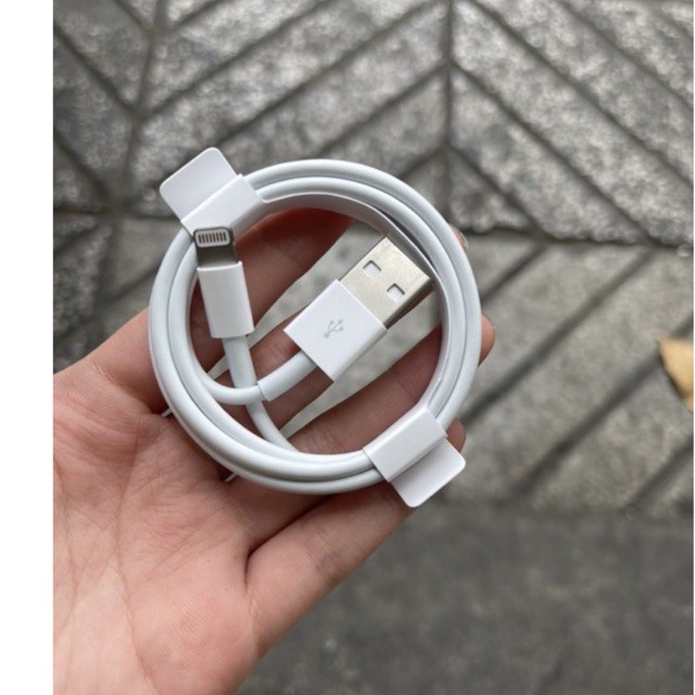 Cáp sạc iphone .z.i.n. bóc máy chính hãng, sạc không nóng máy, dây sợi to không bị gãy đầu