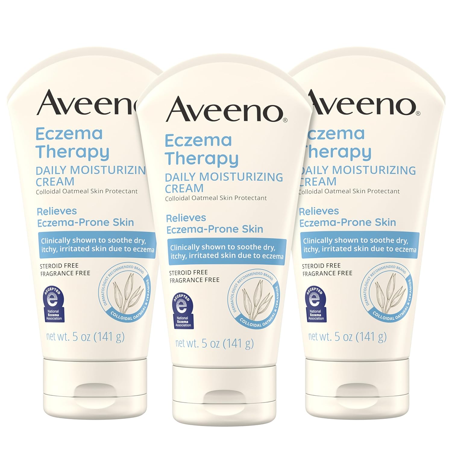 Kem dưỡng ẩm chàm Aveeno Eczema Therapy Daily Moisturizing Cream 141g