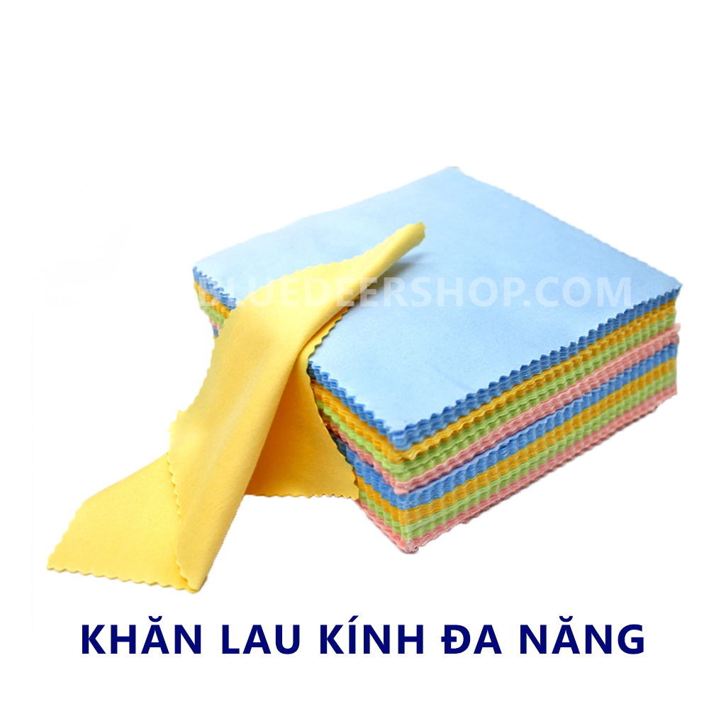 Khăn lau kính đa năng - lau mắt kính cận mặt kính điện thoại