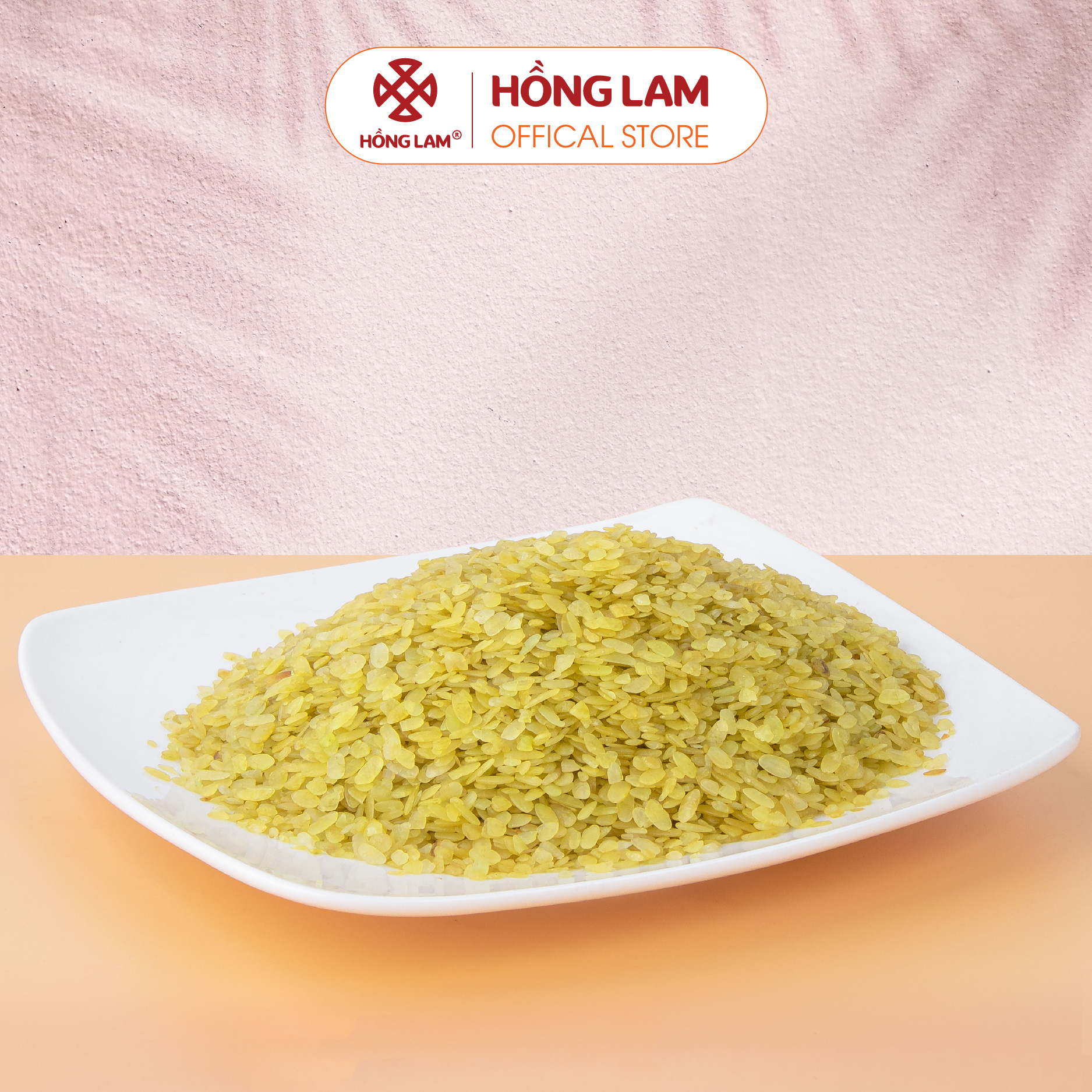 Cốm Vòng Hồng Lam 500g - Cốm Khô - Vị Thơm Bùi - Đặc sản Hà Nội