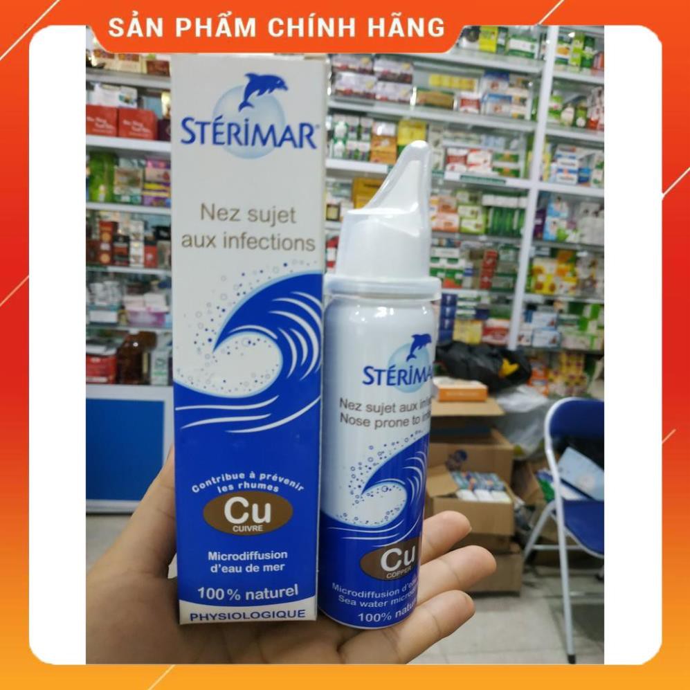Xịt muối biển STERIMAR Nez sujet aux infections